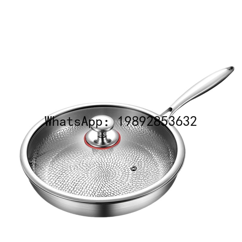 Crepe Pan Nonstick - กระทะเคลือบ KK Uncoated แบบไม่ติดกระทะ - เหมาะสำหรับเตาแม่เหล็กไฟฟ้าและเตาแก๊ส