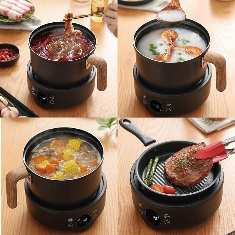 หม้อไฟฟ้าอเนกประสงค์ 110V/220V - Crepe Pan Nonstick บทวิจารณ์และราคา