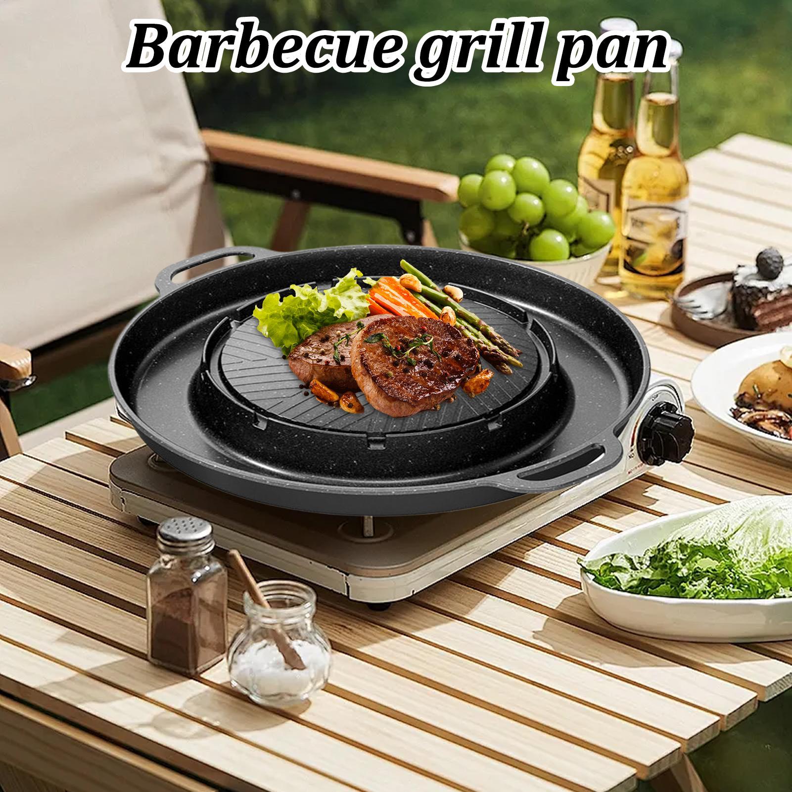 เตาย่างและกระทะร้อน 2-in-1 สำห - Crepe Pan Nonstick บทวิจารณ์และราคา