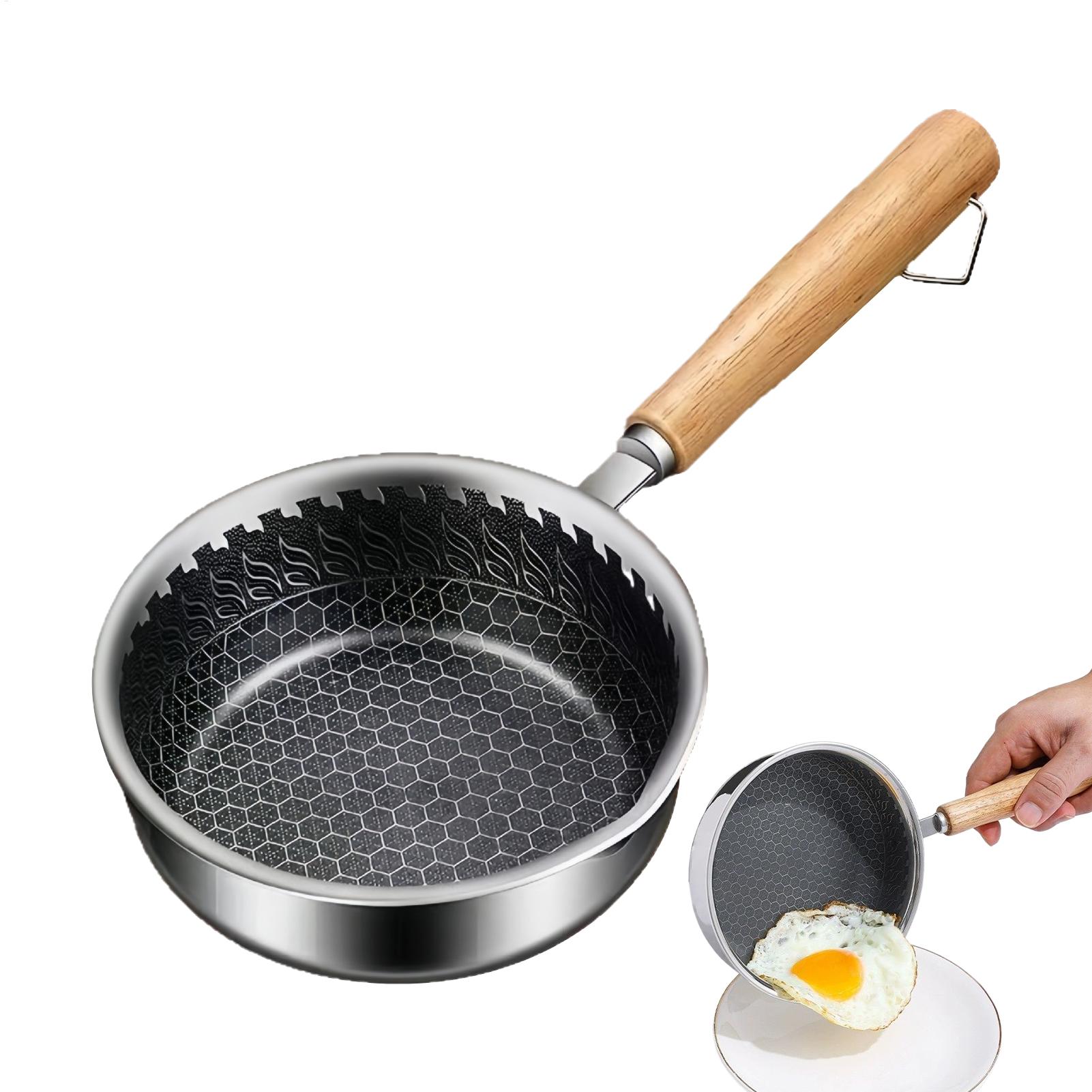 กระทะเคลือบกันติดขนาดเล็ก ด้าม - Crepe Pan Nonstick บทวิจารณ์และราคา