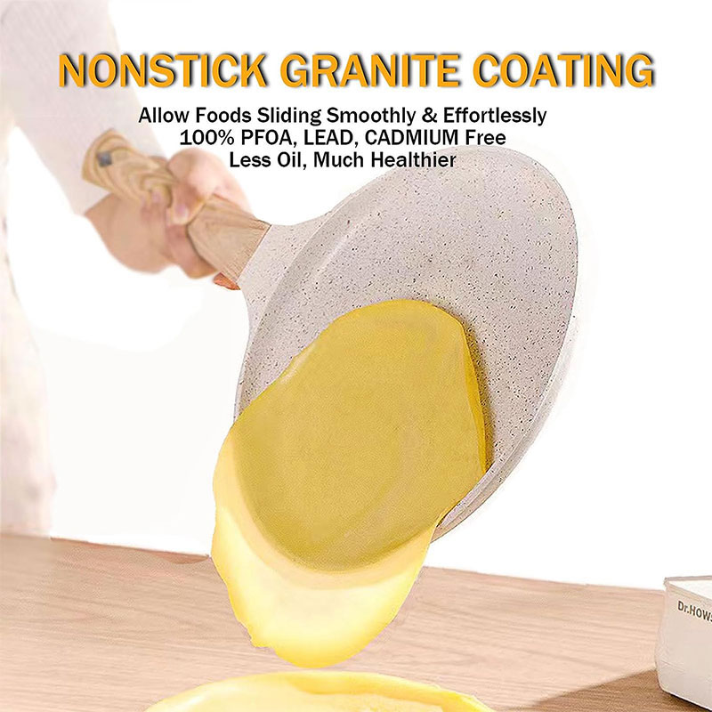 กระทะเคลือบเซรามิกสำหรับทำแพนเ - Crepe Pan Nonstick บทวิจารณ์และราคา