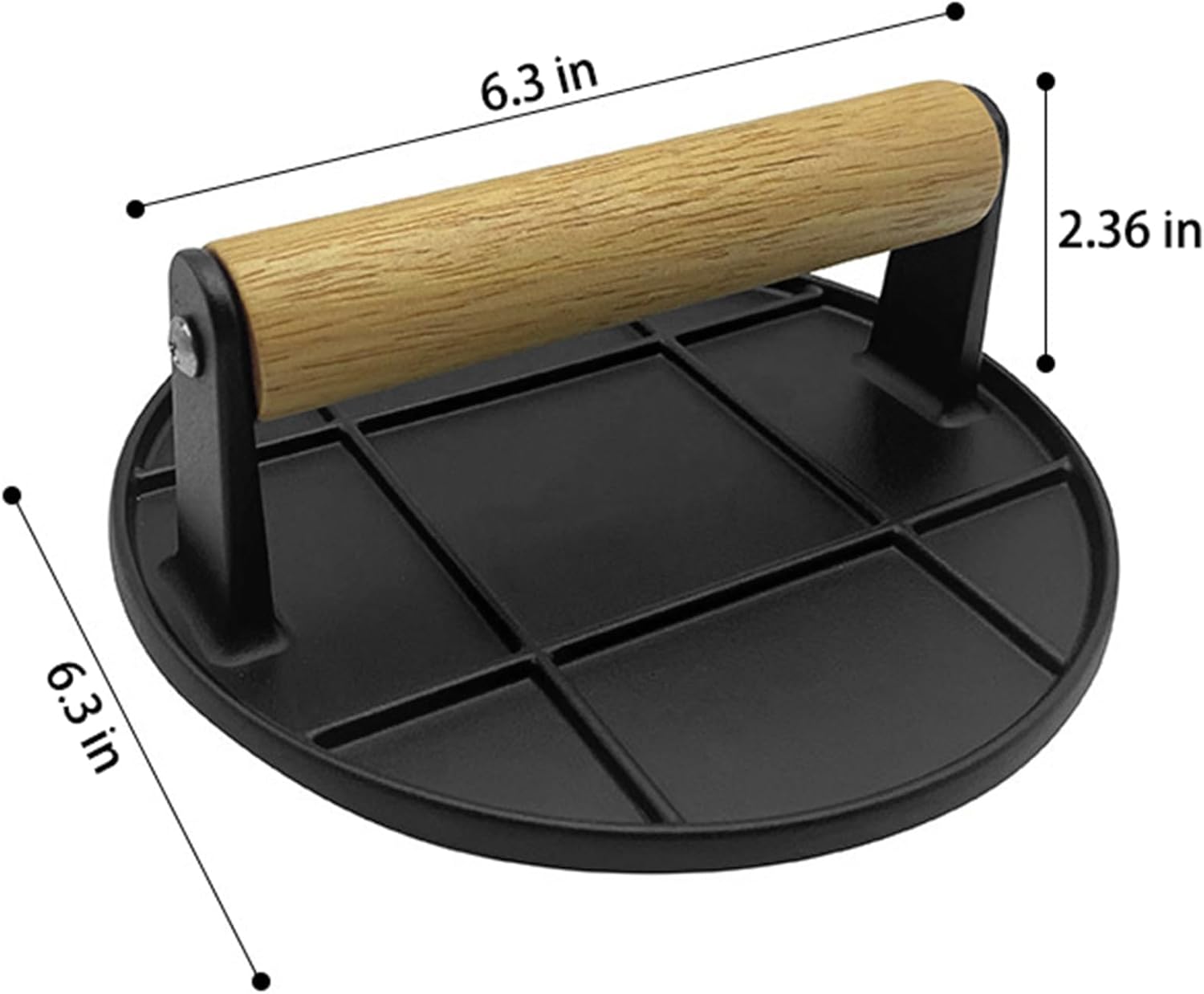 เครื่องกดเบอร์เกอร์แบบมีด้ามไม - Crepe Pan Nonstick บทวิจารณ์และราคา
