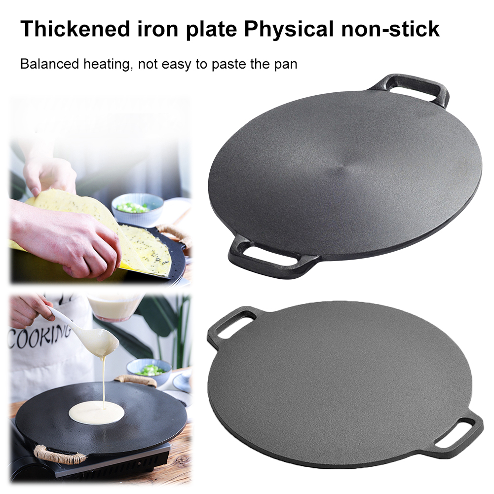 กระทะเหล็กหล่อเคลือบสำหรับย่าง - Crepe Pan Nonstick บทวิจารณ์และราคา