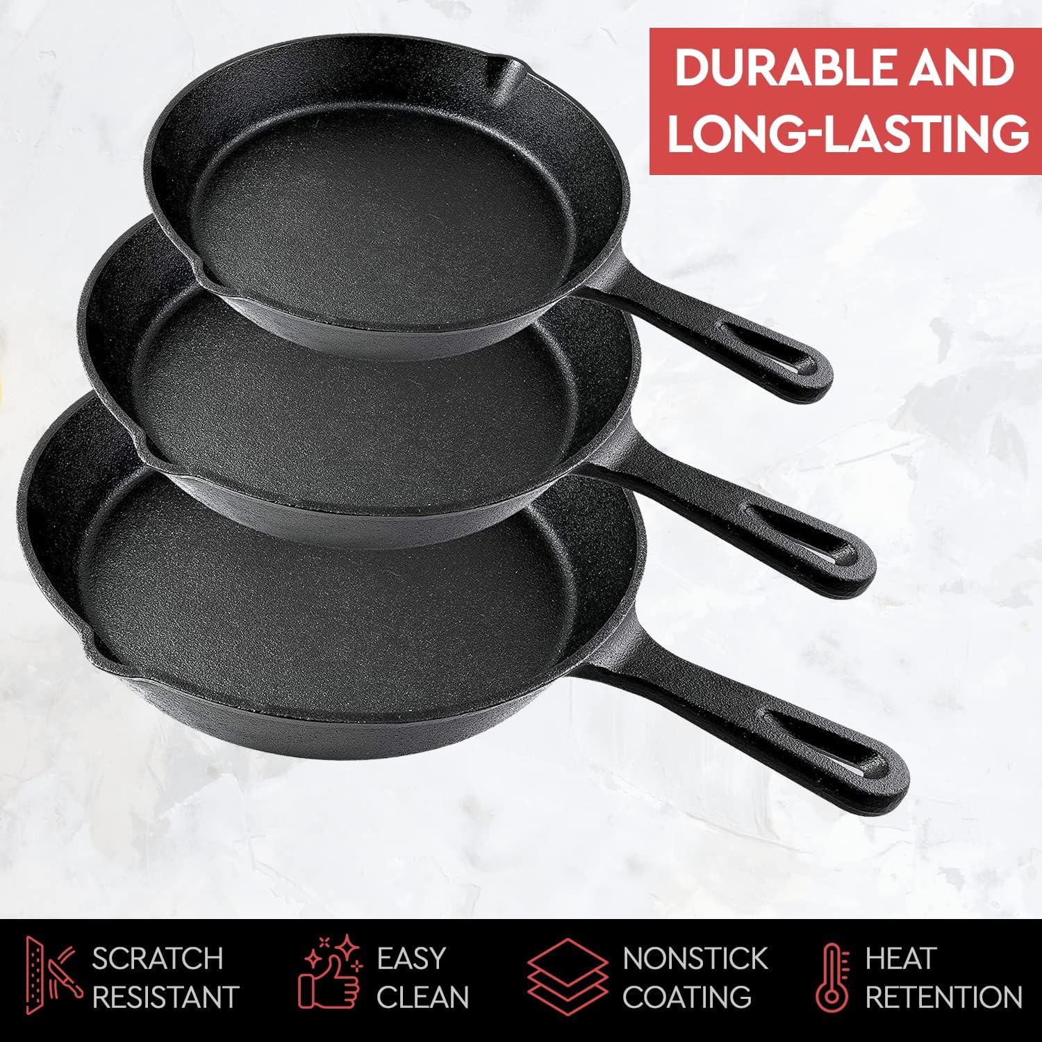 กระทะเหล็กหล่อขนาด 14/16/20 ซม - Crepe Pan Nonstick บทวิจารณ์และราคา