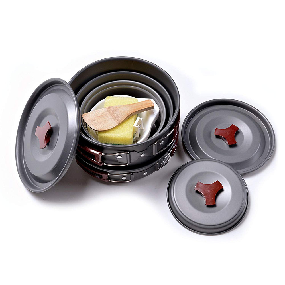 ชุดเครื่องครัวตั้งแคมป์กลางแจ้ - Crepe Pan Nonstick บทวิจารณ์และราคา
