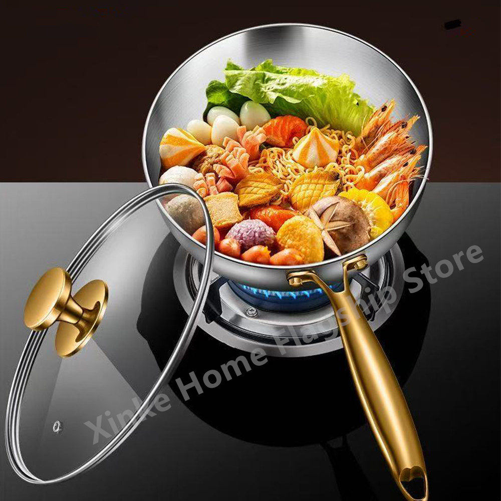 316 กระทะสแตนเลสลึกไม่เคลือบผิ - Crepe Pan Nonstick บทวิจารณ์และราคา