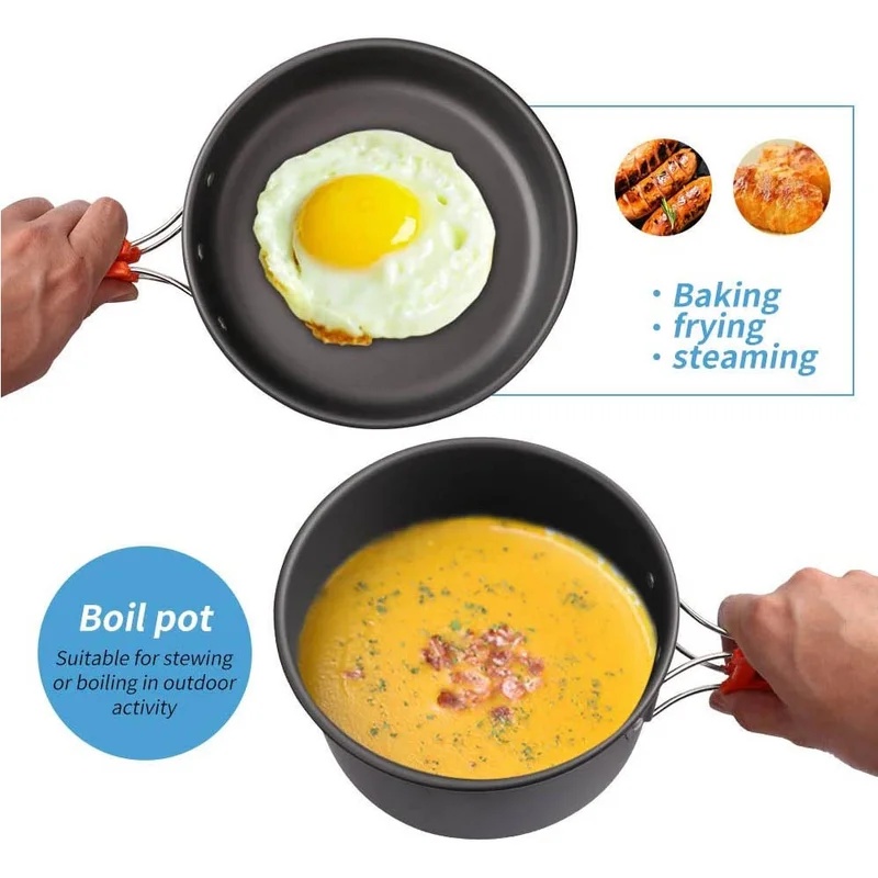 ชุดอุปกรณ์ทำอาหารสำหรับตั้งแคม - Crepe Pan Nonstick บทวิจารณ์และราคา