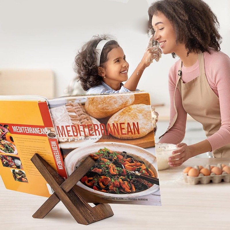 ที่วางตำราอาหารไม้ ทำด้วยมือ ส - Home Cooking Menu บทวิจารณ์และราคา